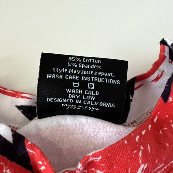 Millie + Roo Stars & Stripes Biker Set (5-6) - Picture 5 of 9